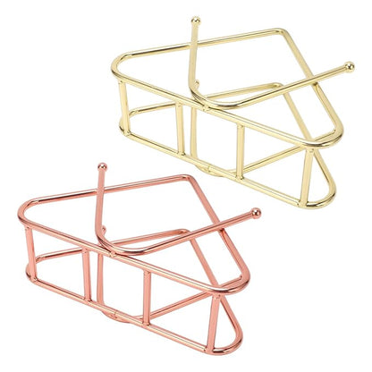 Gold Napkin Holder for Dining Table - Tissue Paper Stand Stylish Decorative Piece