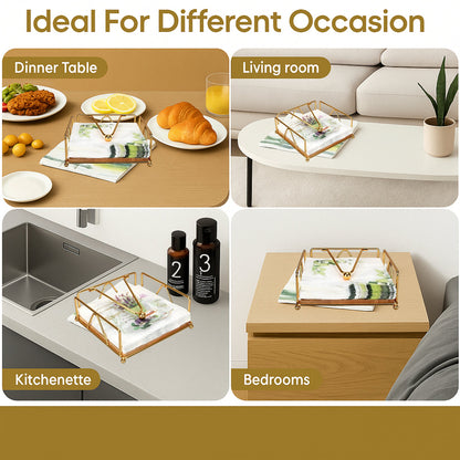 Modern Napkin Holder for Dining Table & Kitchen - Tissue Paper Stand for Home Décor, Restaurant...