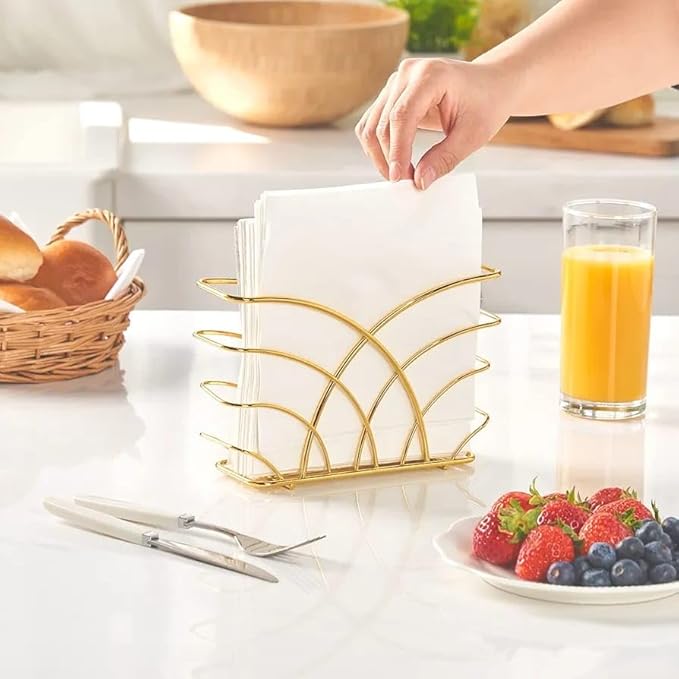 Luxury stylish Napkin Holder for Dining Table and Kitchen - Tissue Paper Stand for Home Décor, Restaurant