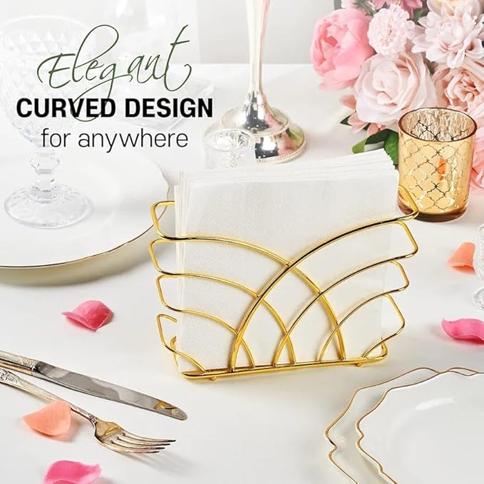 Luxury stylish Napkin Holder for Dining Table and Kitchen - Tissue Paper Stand for Home Décor, Restaurant