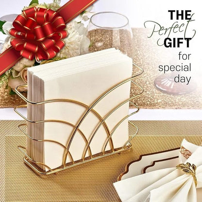 Luxury stylish Napkin Holder for Dining Table and Kitchen - Tissue Paper Stand for Home Décor, Restaurant