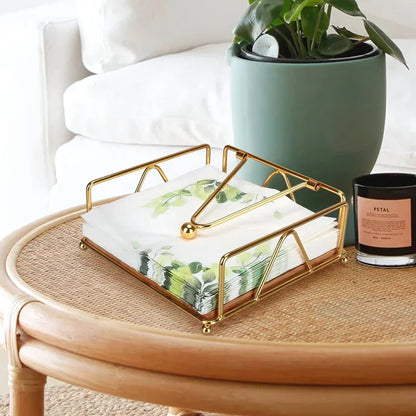 Modern Napkin Holder for Dining Table & Kitchen - Tissue Paper Stand for Home Décor, Restaurant...